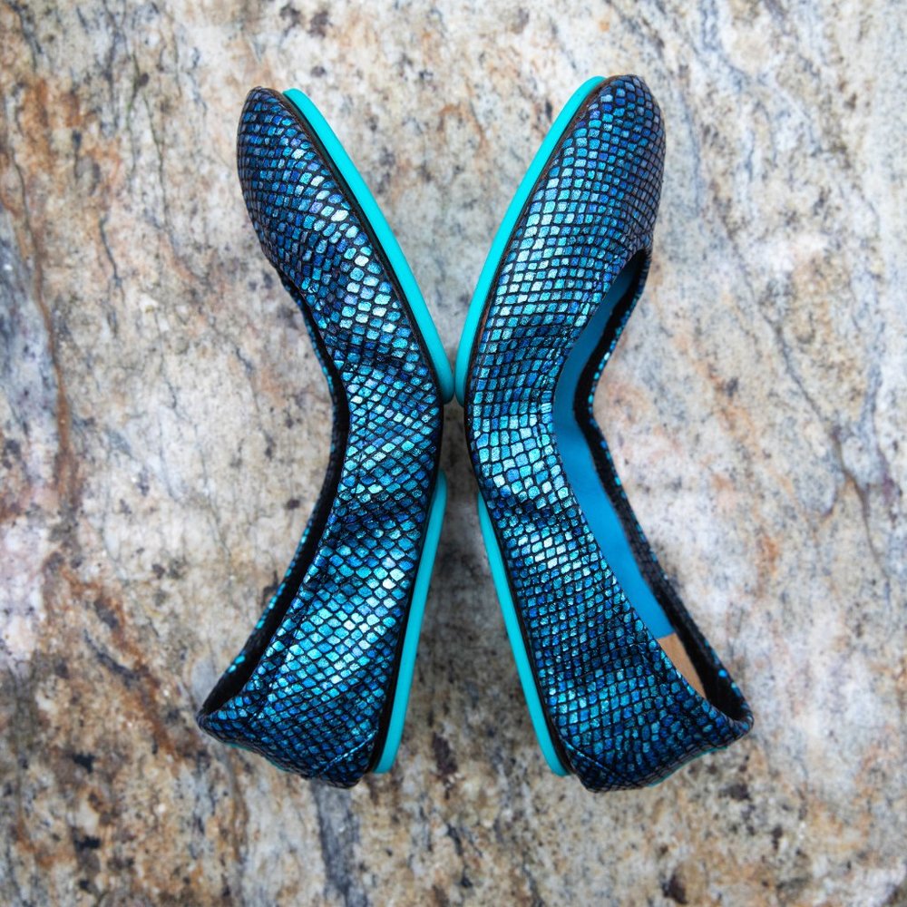 New Hand-Painted Color-shifting Tieks - Picture 3 of 12